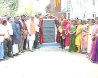 శాంతి విల్లే కాలనీలో సీసీ రోడ్ల పనులకు శ్రీకారం