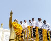సత్తుపల్లిలో అంబేద్కర్ 135వ జయంతి వేడుకలు.