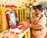 డీసీపీ ఇందిరా చేతులమీదుగా అంబేద్కర్ జయంతి వేడుకలు.