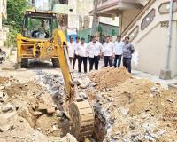 మల్లాపూర్‌లో డ్రైనేజీ సమస్యకు తక్షణ పరిష్కారం.