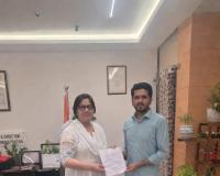 సిర్సపల్లి వేస్ట్ టు ఎనర్జీ ప్లాంట్‌పై ప్రిన్సిపల్ సెక్రటరీతో వొడితల ప్రణవ్ భేటీ