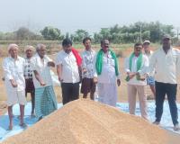 ధాన్యం కొనుగోళ్లలో తీవ్ర జాప్యం… రైతుల ఆవేదన వ్యక్తం.