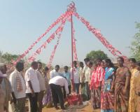 పెద్దమందడిలో ఘనంగా మేడే వేడుకలు.