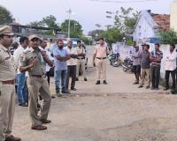 సారంగపల్లి గ్రామంలో పోలీసుల కార్డన్ సర్చ్.