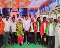 పెద్దమందడి–ఖిల్లా ఘనపూర్ మార్కెట్ యార్డ్ చైర్మన్, వైస్ చైర్మన్‌లకు ఘన సన్మానం.