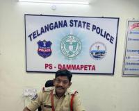 దమ్మపేట ఎస్‌ఐగా బి. రాజేష్ కుమార్ బాధ్యతల స్వీకారం.