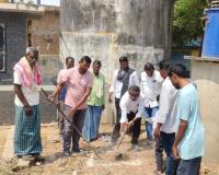 రాపాకపల్లిలో ఎమ్మార్పీఎస్ గద్దె నిర్మాణ పనులు ప్రారంభం .