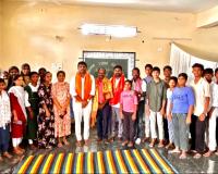 విద్యార్థులకు ఉచిత శిక్షణ తరగతుల ముగింపు కార్యక్రమం.