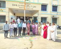 తెలంగాణ స్పూర్తిని చాటిన హుజూరాబాద్ ప్రభుత్వ ఆసుపత్రి.