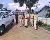 పోలీస్ స్టేషన్ పనితీరును సమీక్షించిన సెంట్రల్ జోన్ డీసీపీ ధారా కవిత.