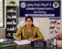 భీమదేవరపల్లి వెటర్నరీ హాస్పిటల్‌లో నూతన వైద్యాధికారిగా డాక్టర్ రోజా బాధ్యతల స్వీకరణ.
