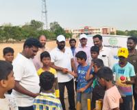 హ్యాపీ సండే కార్యక్రమంలో సందడి చేసిన మున్సిపల్ చైర్మన్ దిలీప్.