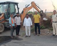 గోపాల్‌పూర్ క్రాస్ రోడ్డు వద్ద ప్రమాదాల నివారణకు చర్యలు.