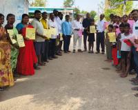 కోరపల్లిలో సర్పంచ్ ఆధ్వర్యంలో బడిబాట కార్యక్రమం.