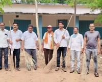 స్వచ్ఛ పాఠశాల – స్వచ్ఛ భారతం” నినాదంతో జమ్మికుంటలో పరిశుభ్రత కార్యక్రమం.