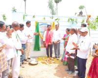 దమ్మపేటలో రూ.1.20 కోట్ల అభివృద్ధి పనుల ప్రారంభం.