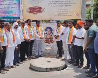 బీజేపీ సిద్ధాంతాల కోసం ప్రాణత్యాగం చేసిన రవీందర్ రావుకు ఘన నివాళి.