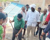 ఇందిరా నగర్ అభివృద్ధికి నాంది పలికిన సర్పంచ్ అంబాల రాజు కుమార్.