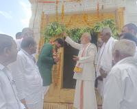 జమ్ములమ్మ తల్లి విగ్రహ ప్రతిష్ఠలో పాల్గొన్న డాక్టర్ జిల్లెల ఆదిత్య రెడ్డి.