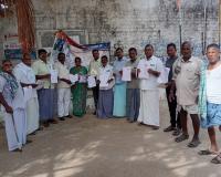 ప్రత్యేక ఓటరు జాబితా సవరణ కార్యక్రమంలో దొడగుంటపల్లి నాయకులు.