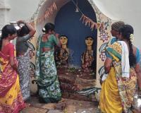 వర్షాలు సమృద్ధిగా కురవాలని మహిళల ప్రత్యేక పూజలు.