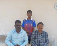 రాష్ట్రస్థాయి హాకీ పోటీలకు పెద్దమందడి విద్యార్థి ఎంపిక.