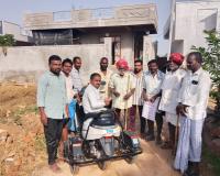 మృతుడి కుటుంబానికి ఎమ్మెల్యే తూడి మేఘారెడ్డి  ఆర్థిక సాయం.