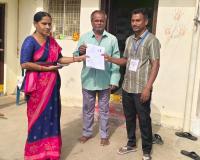 వెల్టూర్‌లో ఓటర్ నమోదు సవరణలపై అవగాహన.