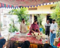 పాత్రికేయుడు కోడిక్యాల సురేష్ కుటుంబానికి పరామర్శ...