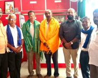 ఆర్య వైశ్య సంఘం నూతన నాయకులకు బీఎస్పీ నేతల ఘన సన్మానం.