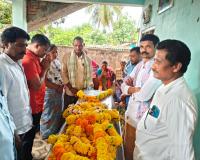 సోయం రాజాబాబుకు తుది వీడ్కోలు.. నివాళులతో పోటెత్తిన రాజకీయ నేతలు.