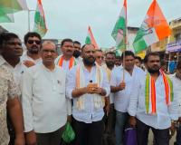 రాహుల్ గాంధీ ఘటనపై జమ్మికుంటలో కాంగ్రెస్ ఆగ్రహ జ్వాలలు.