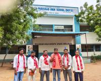 ప్రభుత్వ పాఠశాలల సమస్యలపై సీపీఎం ఆందోళన.