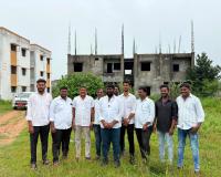 డబుల్ బెడ్‌రూమ్ ఇళ్ల పరిస్థితిపై మున్సిపల్ చైర్మన్ ఆరా.