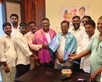ఎంఈఎఫ్ జాతీయ కోర్ కమిటీ వైస్ చైర్మన్ గద్వాల కృష్ణ మాదిగకు ఘన సన్మానం.