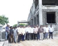 మానకొండూర్‌లో 50 పడకల ఆసుపత్రి పనుల పరిశీలన.