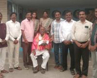 కవి కందూరు నారాయణరెడ్డికి ఘన సన్మానం.