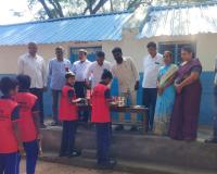 బొమ్మకల్ పాఠశాలలో బ్రేక్‌ఫాస్ట్ స్కీమ్ ప్రారంభం.