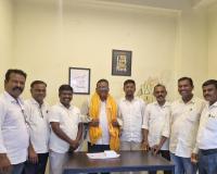 గద్వాల కృష్ణకు ఘన సన్మానం.