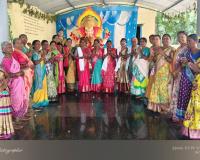 బోర్నపల్లి శివాలయంలో ఘనంగా వినాయక పూజ, కుంకుమ పూజ.