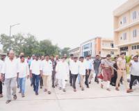 నూతన కలెక్టరేట్ ప్రారంభోత్సవ ఏర్పాట్లపై సమీక్ష.