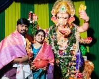 వరుసగా మూడోసారి గణపతి లడ్డూ నాగిళ్ల దంపతులకే.