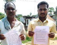 శ్రీపతిపల్లిలో పేద రైతు పట్టా భూమి ఆక్రమణకు యత్నం.