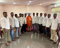 రెడ్‌క్రాస్ వైస్ చైర్మన్ పెద్ది వెంకట నారాయణ గౌడ్‌కు ఘన సన్మానం.