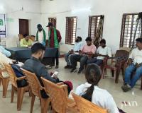 పెనుగోలు కాలనీ సమస్యలపై ఆదివాసీ నవనిర్మాణ సేన ఆగ్రహం.