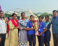 రాష్ట్రస్థాయి కబడ్డీ పోటీలకు ఎంపికైన ఎడ్ల కృప.