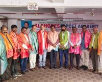 ఇండియన్ రెడ్ క్రాస్ నూతన కార్యవర్గానికి ఘన సత్కారం.