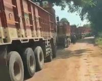 చల్లూర్‌లో ఇసుక లారీలతో ఇక్కట్లు..!
