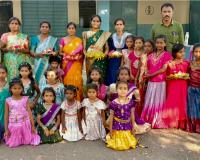 తాటికాయల పాఠశాలల్లో ఘనంగా బతుకమ్మ సంబరాలు.