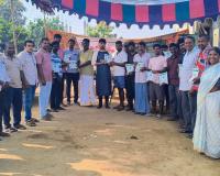 అమ్మపల్లిలో పశువులకు ఉచిత వైద్య శిబిరం.